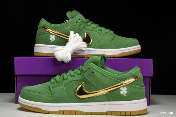    Nike Day Patrick's Low Pro BQ6817-303  SB St. Dunk 0813